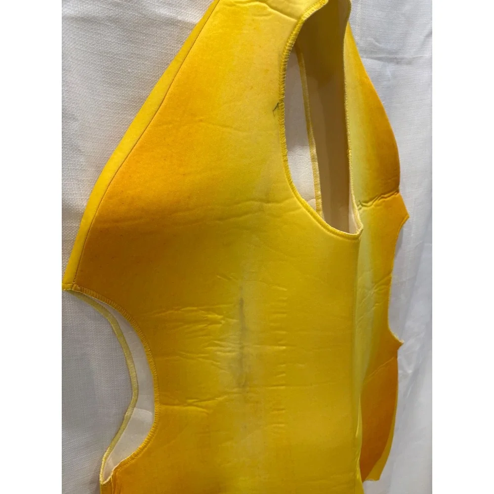 Spirit Halloween Banana Costume Adult One Size Yellow Fruit Tunic Funny OSFM - Picture 2 of 5